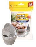 Sarantis Jan Niezbędny Foremki aluminiowe do pieczenia muffinek 1op.-10szt