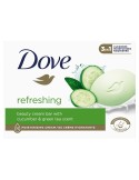 Dove Odświeżające Mydło w kostce 3in1 - Cucumber & Green Tea 90g